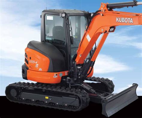 kubota u55 4 mini excavator|kubota u55 specifications.